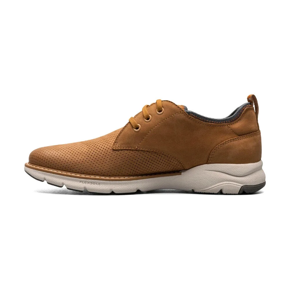 Florsheim Frenzi 14390-240 Oxford Men's US 7 Tan Nubuck Dress Shoes RHS6062